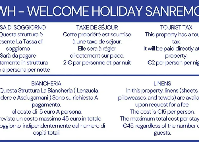 Wh-esra Home-a 2 Minute From Via Matteotti-wifi * San Remo